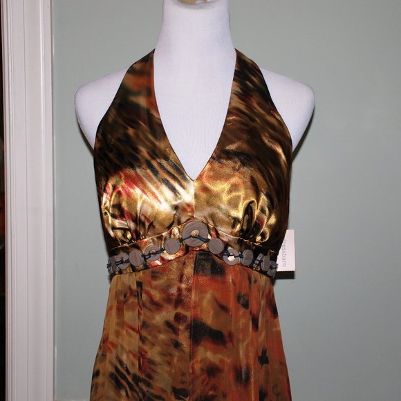 NWT Dress Barn Fabulous Silk Sundress - Picture 5 of 6